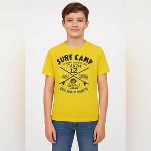GAP Yellow Surf Camp Tee - Short Sleeve